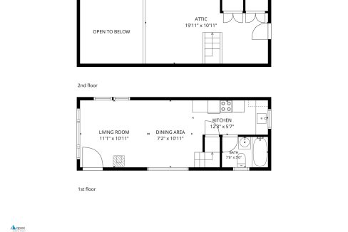 1-Floor Plan 5010 Old Hwy 99 ADU
